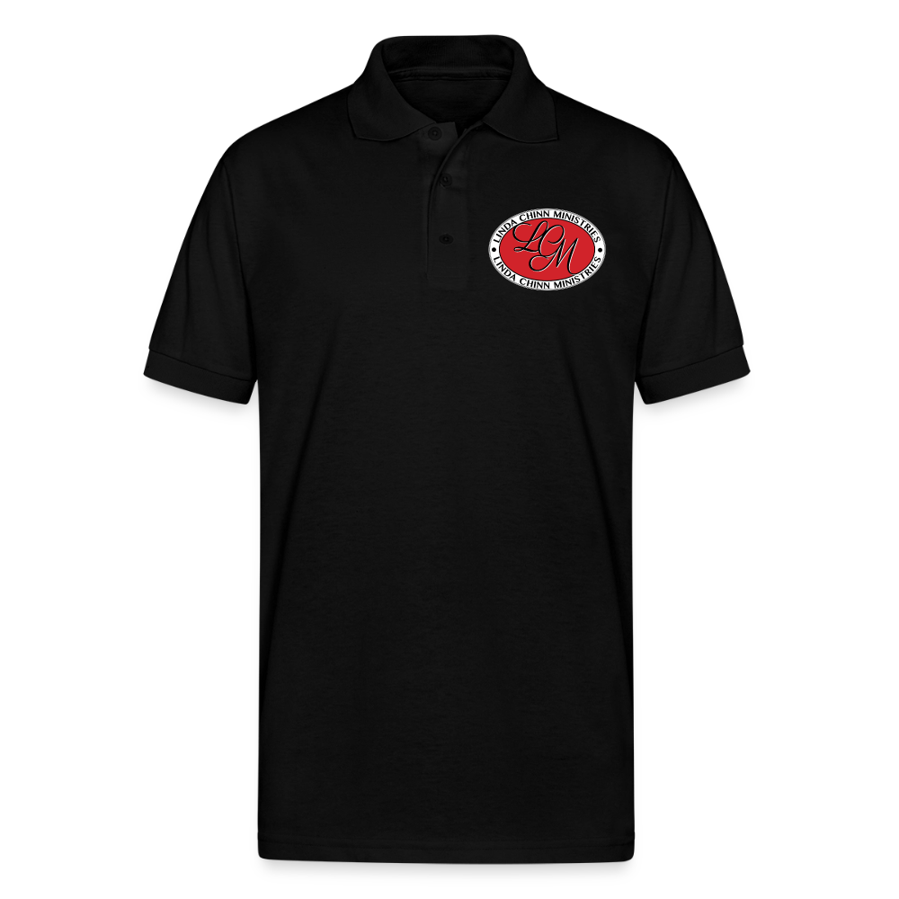 Linda Chinn Polo Shirt - black