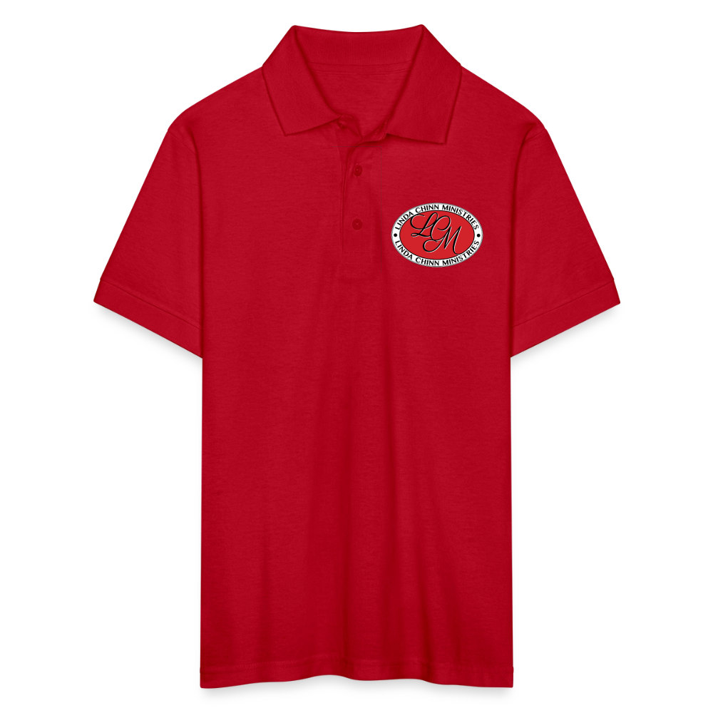Linda Chinn Polo Shirt - red