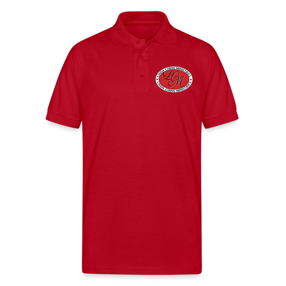 Linda Chinn Polo Shirt - red