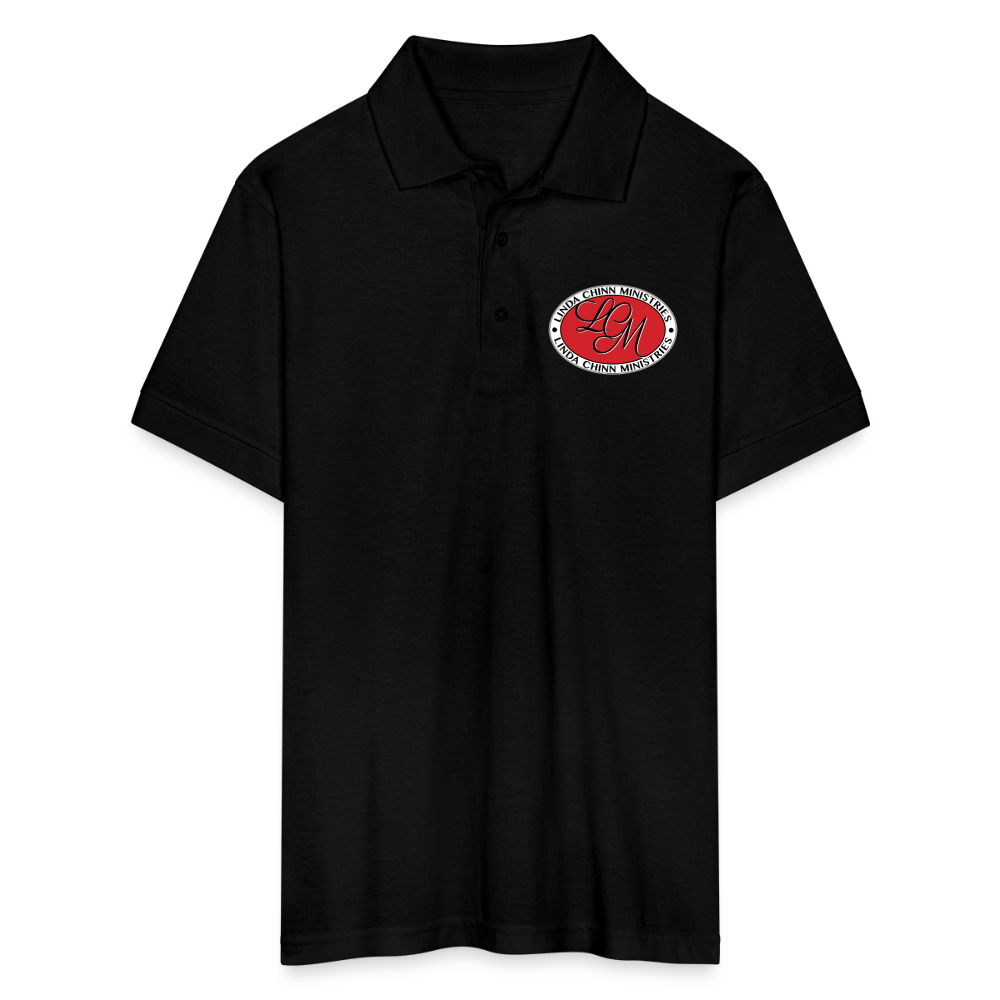 Linda Chinn Polo Shirt - black