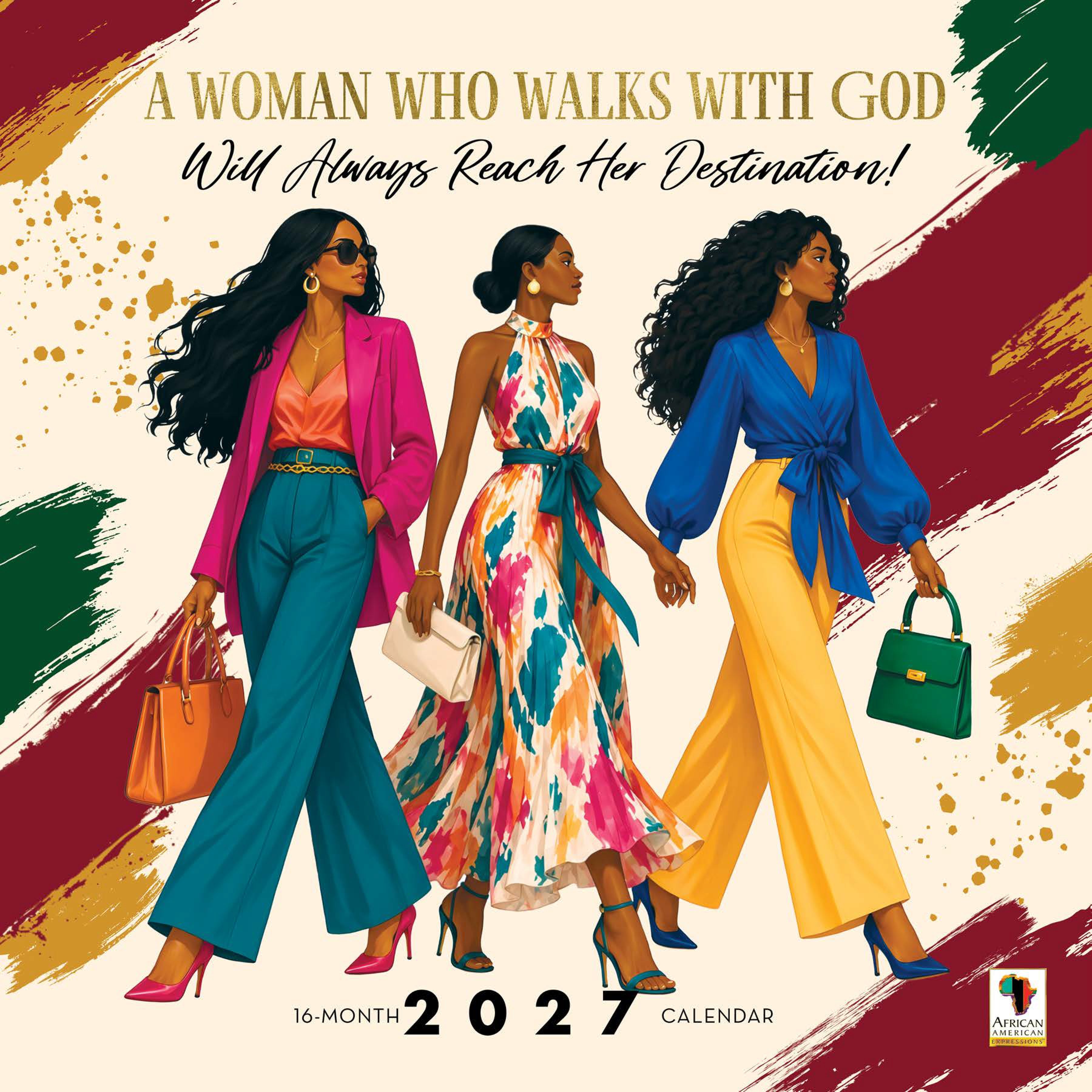 2027 A Woman Who Walks With God Calendar - FashionMojos.com