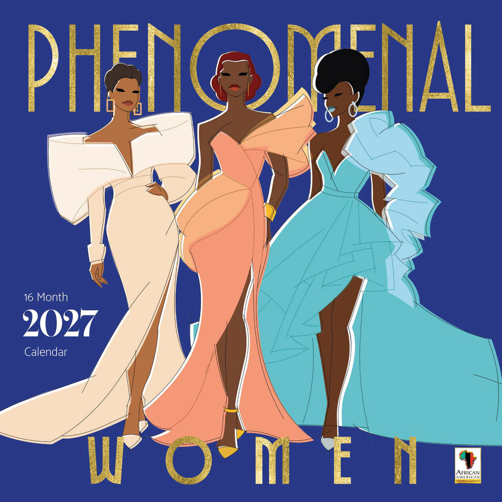 2027 Phenomenal Women Wall Calendar - FashionMojos.com
