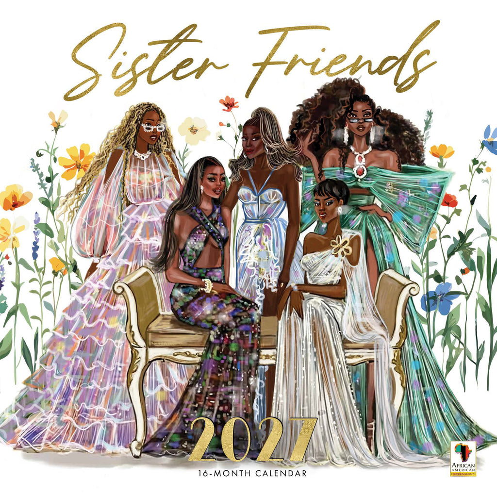 2027 Sister Friends Wall Calendar - FashionMojos.com