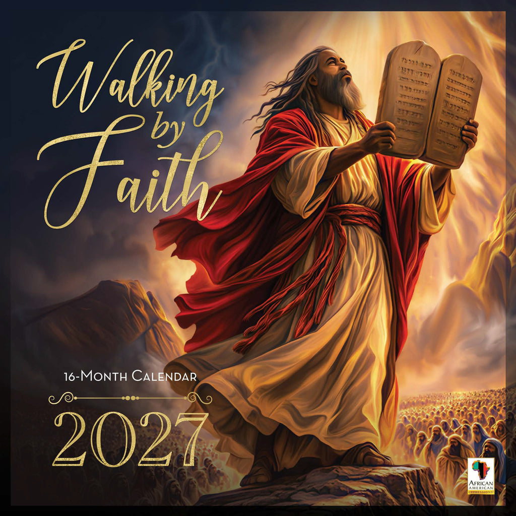 2027 Walking by Faith Wall Calendar | FashionMojos.com