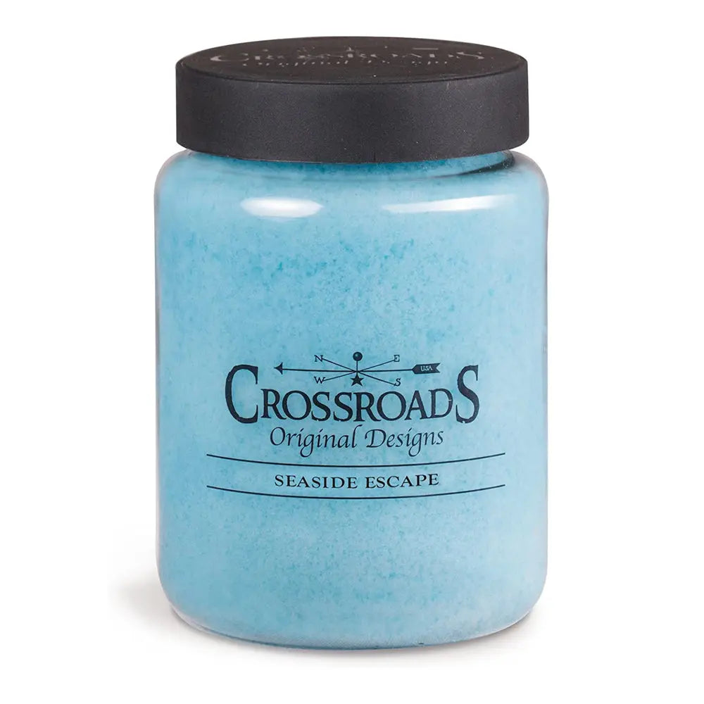 Crossroads Seaside Escape Scented 2-Wick Candle, 26 Ounce